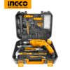 INGCO 111 Pcs Household Tools Set with 550W Impact Drill HKTHP11111