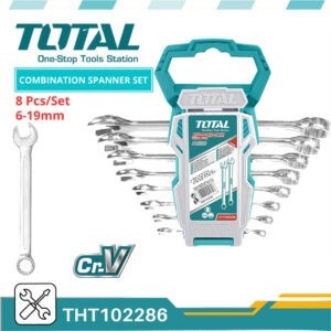 TOTAL 8pcs combination spanner set