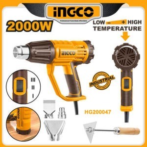 INGCO 2000w 3 stage Heat Gun