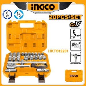 INGCO 20PCS 1/2" SOCKET SET - HKTS12201