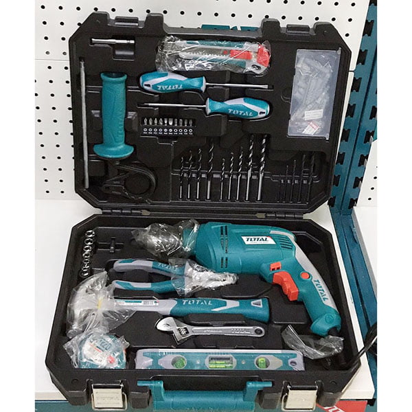 TOTAL 101 Pcs 650w Drill Kit Super Tools Bangladesh