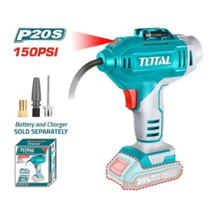 TOTAL 20v Cordless Auto Air Compressor