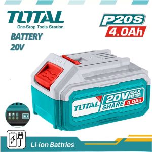 TOTAL 20V Lithium-ion 4.0Ah Battery