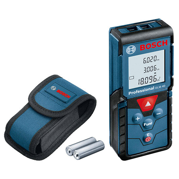 Bosch Professional laser measure GLM 40 (measuring up to 40 metres)