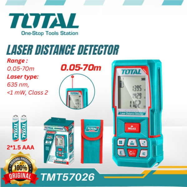 TOTAL 70m Laser Distance Detector