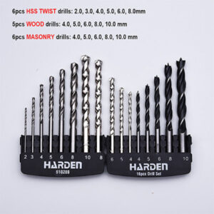 Harden 16Pcs Drill Set 610289
