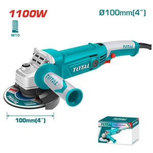 TOTAL 1100w Angle Grinder (4" Disc)