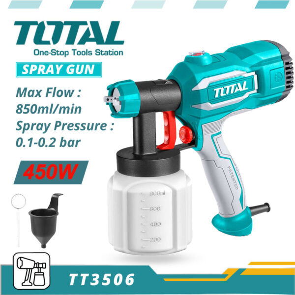 TOTAL 450w Spray Gun