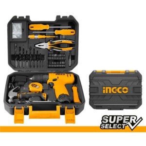 INGCO 81pcs cordless household tools set HKTHP10811