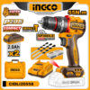 INGCO 20v Brushless Cordless Impact Drill 55N.m