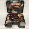 Harden 36pcs Toolbox with Cordless Drill
