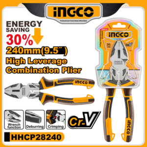 INGCO HHCP28240 High Leverage Combination Pliers