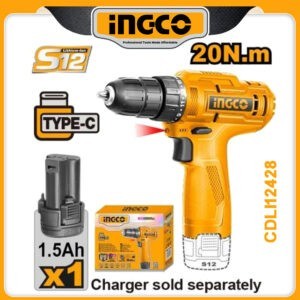 INGCO 12v cordless drill 1.5Ah