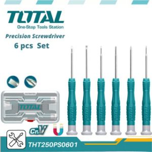 Total 6 Pcs Precision Screwdriver Set
