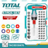 TOTAL 47 Pcs T-Handle Wrench Screwdriver Set