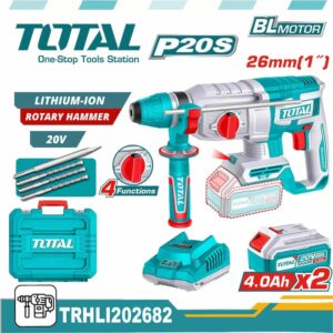 TOTAL 20v Cordless Hammer Drill 26mm