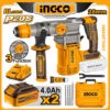 Ingco 20V Cordless Heavy Brushless Rotary Hammer