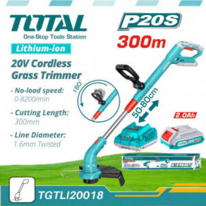 TOTAL Lithium-Ion 20V Cordless Grass Trimmer TOTAL Lithium-Ion 20V Cordless Grass Trimmer