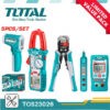 TOTAL 5 Pcs Electrical Test Kit Combo