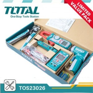 TOTAL 5 Pcs Electrical Test Kit Combo