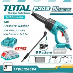 TOTAL 20v Cordless Car Washer 2.0Ah