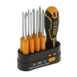 INGCO 9pcs Interchangeable Screwdriver