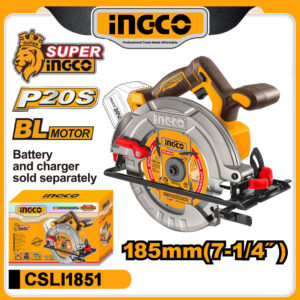 INGCO 20v Cordless Circular Saw Without Battery & Charger