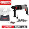 CROWN 800W Rotary Hammer Drill CT18219