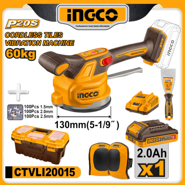 INGCO 20V Cordless Tile Vibration Machine