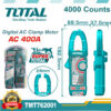 TOTAL Digital AC Clamp Meter 400A