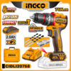 INGCO 20v Brushless Cordless Impact Drill 76N.m