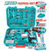 Total 165 Pcs Cordless Tools Set 66N.m