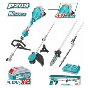 TOTAL 40v Cordless Multi Garden Tools