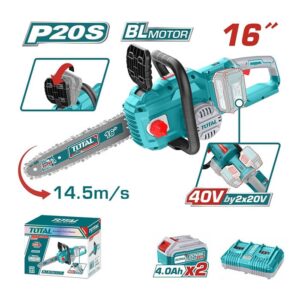 TOTAL 16" Cordless Chain Saw