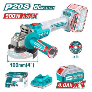 TOTAL 20v Cordless Grinder (900w)