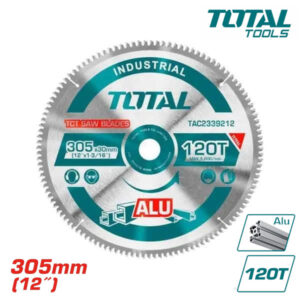 TOTAL 12" TCT Saw blade for Aluminum