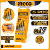 INGCO 5 Pcs Screw Extractor Set ASE008