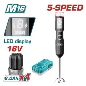 TOTAL 16v Cordless Hand Blender