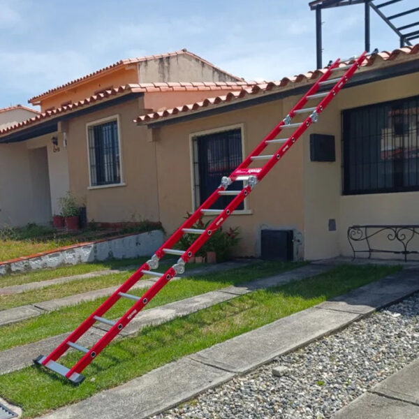 RONIX Foldable Telescoping 4×4 Steps Ladder