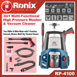 RONIX 3in1 Multifunctional High Pressure Washer