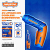 Wadfow 4V Cordless Screwdriver