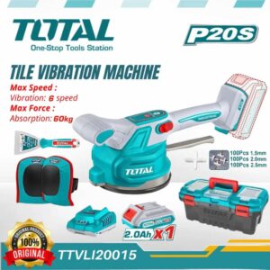 TOTAL 20V Cordless Tile Vibration Machine