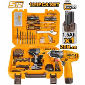 INGCO 129 Pcs Tool Set