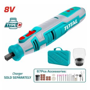 TOTAL 8v Mini Die Grinder