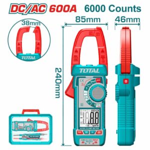 TOTAL DC/AC Clamp Meter 600A