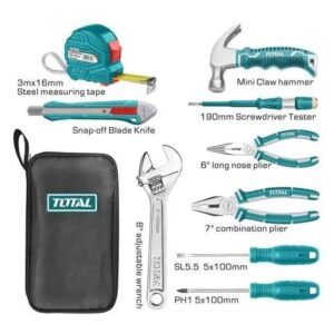 TOTAL 9pcs Hand Tools Set
