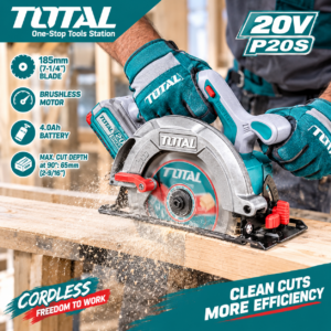 TOTAL 20v Cordless 185mm Circular Saw