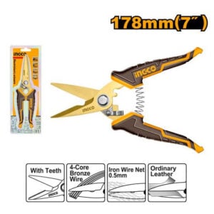 INGCO 7" Electrician's Scissor