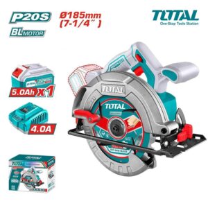 TOTAL 20v Cordless 185mm Circular Saw