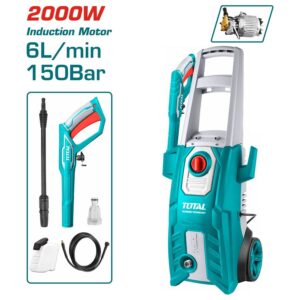 TOTAL 2000w High Pressure Washer - Induction Motor